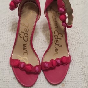 Sam Edelman Women's Addison Heel Pumps in Pinksz10